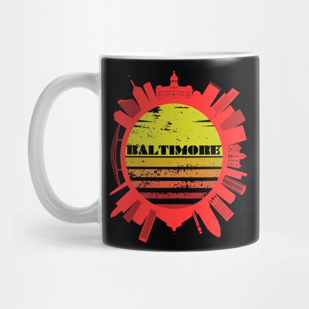 BALTIMORE SUN RISE CITY DESIGN by The C.O.B. Store